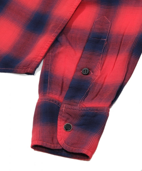 2019 S/S TMT RAYON TWILL OMBRE CHECK SHIRTS(TSHS1906)