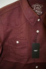 2016 S/S TMT S/SL CUBA SHIRT BURGUNDY