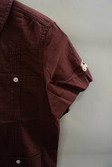 2016 S/S TMT S/SL CUBA SHIRT BURGUNDY