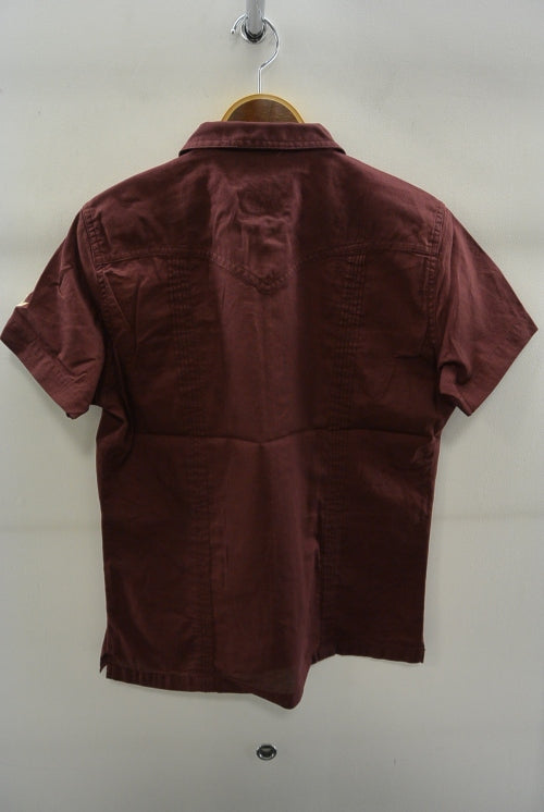 2016 S/S TMT S/SL CUBA SHIRT BURGUNDY