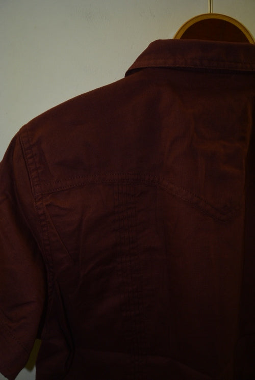 2016 S/S TMT S/SL CUBA SHIRT BURGUNDY