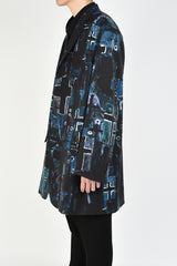 2020 S/S LAD MUSICIAN INKJET CROSS 3B BIG JACKET