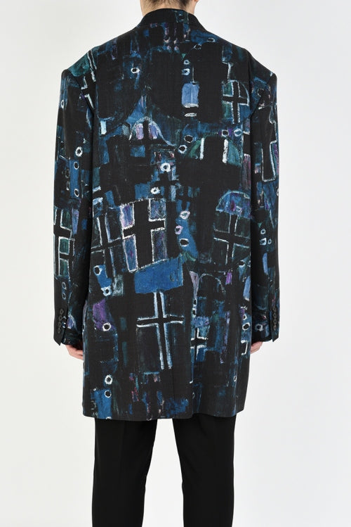 2020 S/S LAD MUSICIAN INKJET CROSS 3B BIG JACKET