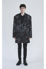 2020 S/S LAD MUSICIAN INKJET CROSS 3B BIG JACKET