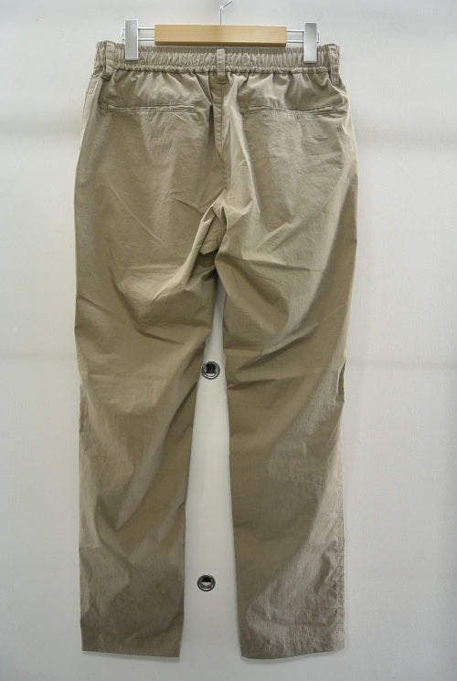 2016 S/S NUMBER (N)INE EASY CROPPED PANT_TYPEWRITER STRETCH BEIGE