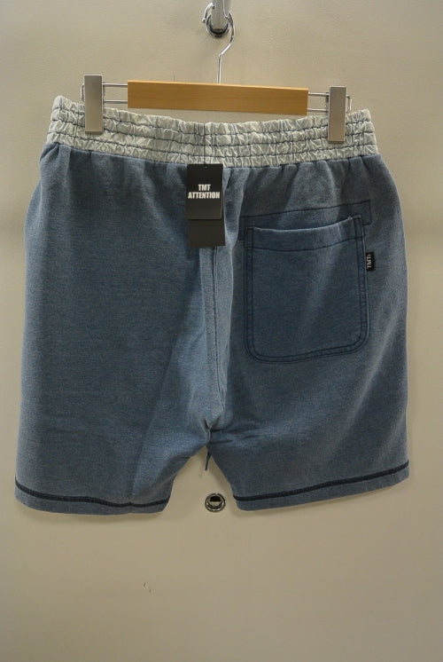 2017 S/S TMT INDIGO FRENCH TERRY SHORT PANTS INDIGO LIGHT
