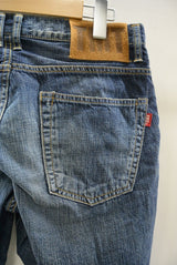 2016 S/S TMT CRUSH DENIM SHORTS INDIGO