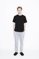2016 S/S NUMBER (N)INE    LAYERED T-SHIRTS_TANK TOP BLACKxGRAY