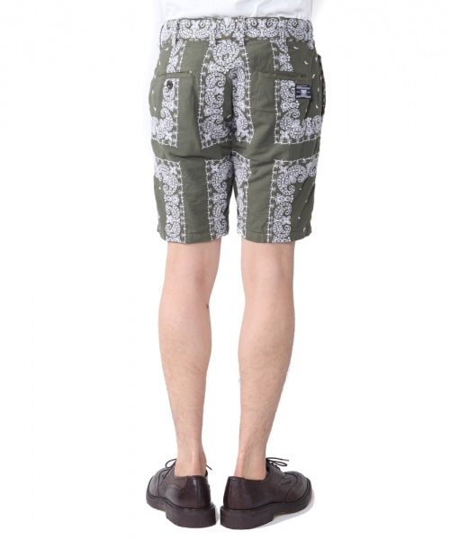 2018 S/S TMT BANDANA EMBROIDERY SHORTS