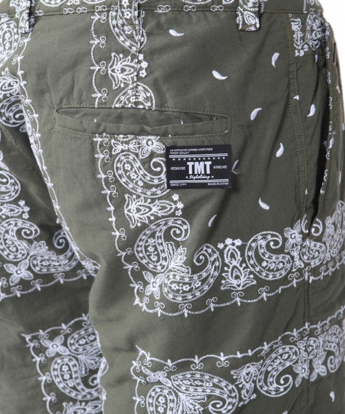 2018 S/S TMT BANDANA EMBROIDERY SHORTS