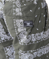 2018 S/S TMT BANDANA EMBROIDERY SHORTS
