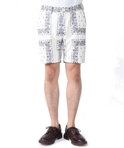 2018 S/S TMT BANDANA EMBROIDERY SHORTS