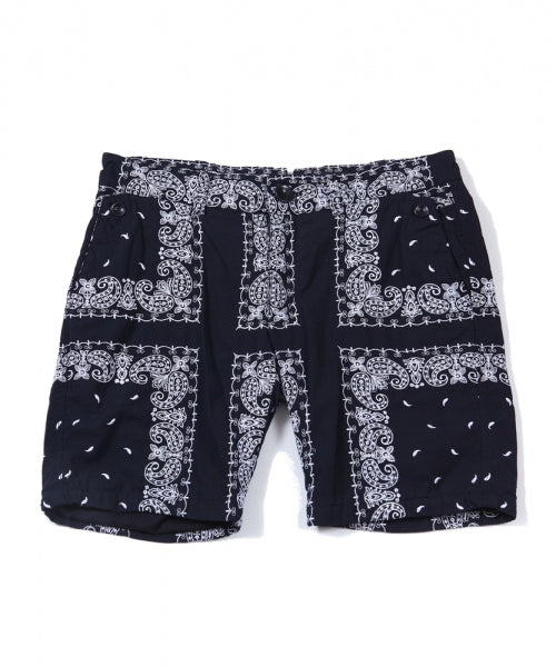 2018 S/S TMT BANDANA EMBROIDERY SHORTS