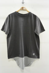 2016 S/S NUMBER (N)INE LAYERED T-SHIRTS/GARMENT DYE_TANK TOP C GRAYxGRAY