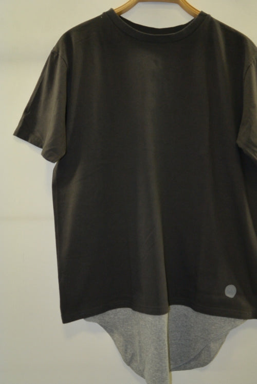 2016 S/S NUMBER (N)INE LAYERED T-SHIRTS/GARMENT DYE_TANK TOP C GRAYxGRAY