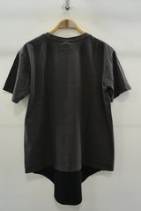 2016 S/S NUMBER (N)INE LAYERED T-SHIRTS/GARMENT DYE_TANK TOP C GRAYxBLACK