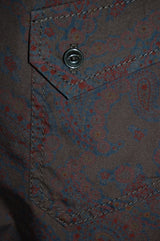 2013 S/S JAMA RICO 80/2 PAISLEY PRINT BROAD 2002 BLACK