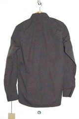 2013 S/S JAMA RICO 80/2 PAISLEY PRINT BROAD 2002 BLACK