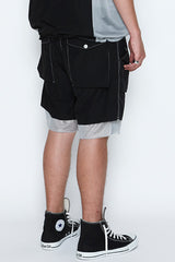 2017 S/S NUMBER (N)INE BOX POCKET SHORTS_NYLON