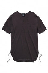 2017 S/S NUMBER (N)INE POCKET V NECK CUT&SEW CHARCOAL