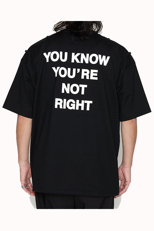 2018 S/S NUMBER (N)INE BIG T-SHIRTS__YOU KNOW