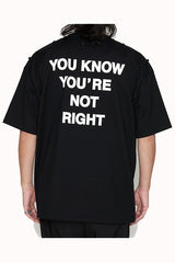 2018 S/S NUMBER (N)INE BIG T-SHIRTS__YOU KNOW