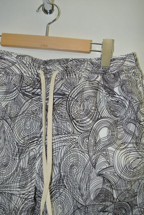 2014 S/S JAMA RICO BIG PAYSLEY PRINT CANVAS Short Pants