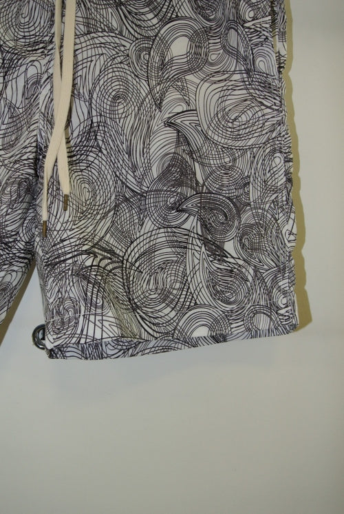 2014 S/S JAMA RICO BIG PAYSLEY PRINT CANVAS Short Pants
