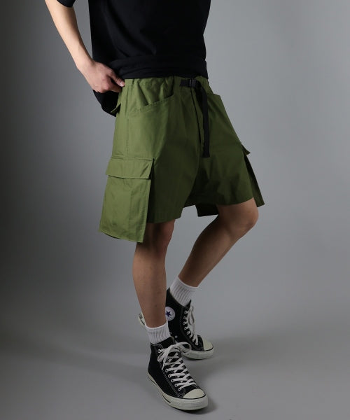 2022 S/S NUMBER (N)INE RIPSTOP CARGO SHORTS 