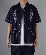 2022 S/S NUMBER (N)INE EMBROIDERED COTTON SHIRT