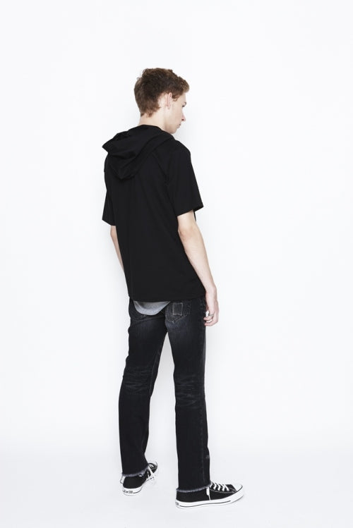 2016 S/S NUMBER (N)INE HOODED T-SHIRTS BLACK
