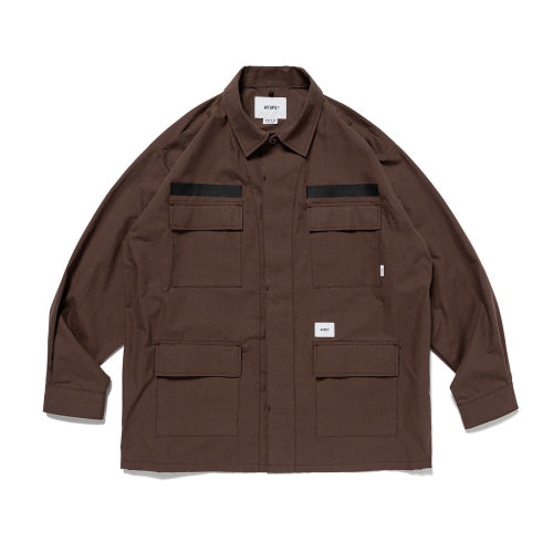 RESTOCK 2024 S/S WTAPS JMOD 01 / LS / COTTON. RIPSTOP. IDENTITY