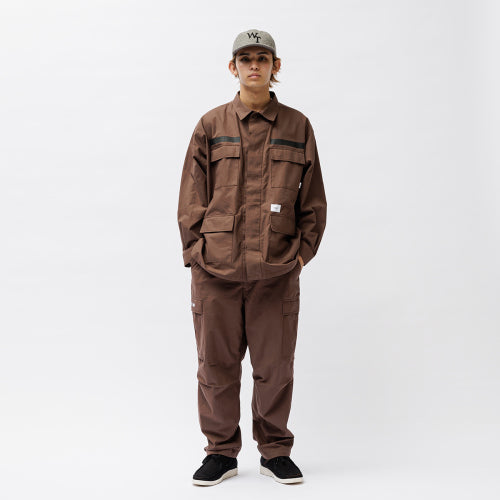RESTOCK 2024 S/S WTAPS JMOD 01 / LS / COTTON. RIPSTOP. IDENTITY