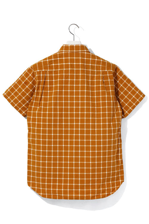 2015 S/S NUMBER (N)INE REGULAR COLOR SHIRTS S/S_CHECK MUSTARD