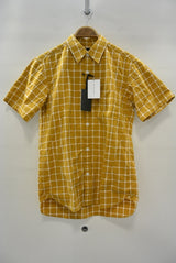 2015 S/S NUMBER (N)INE REGULAR COLOR SHIRTS S/S_CHECK MUSTARD