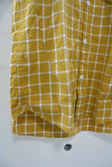 2015 S/S NUMBER (N)INE REGULAR COLOR SHIRTS S/S_CHECK MUSTARD