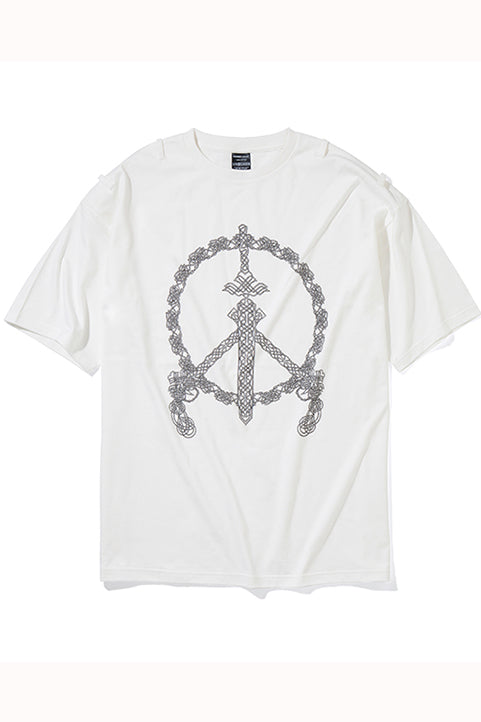 2018 S/S NUMBER (N)INE BIG T-SHIRTS_PEACE