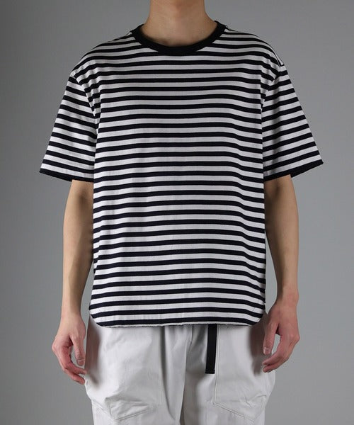 2022 S/S NUMBER (N)INE STABLE COTTON STRIPED T-SHIRT