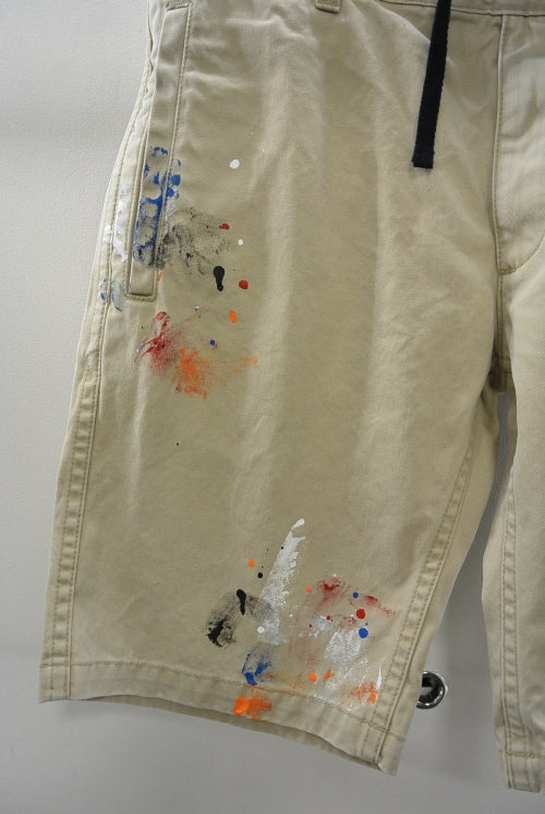 2016 S/S MARBLES Painting Chino Shorts BEIGE