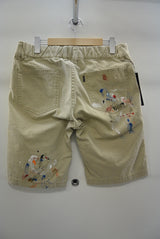 2016 S/S MARBLES Painting Chino Shorts BEIGE