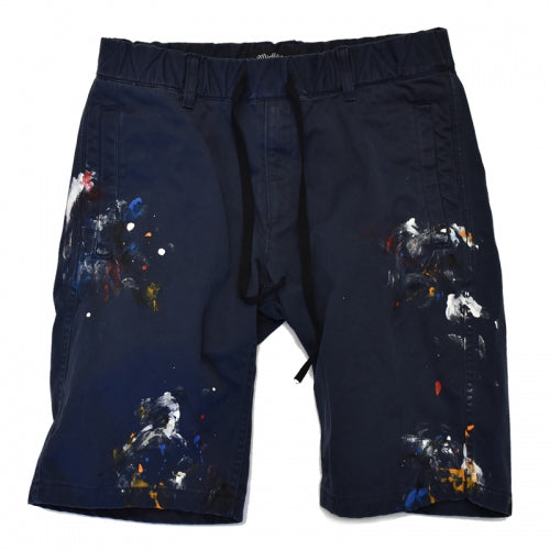 2016 S/S MARBLES Painting Chino Shorts NAVY