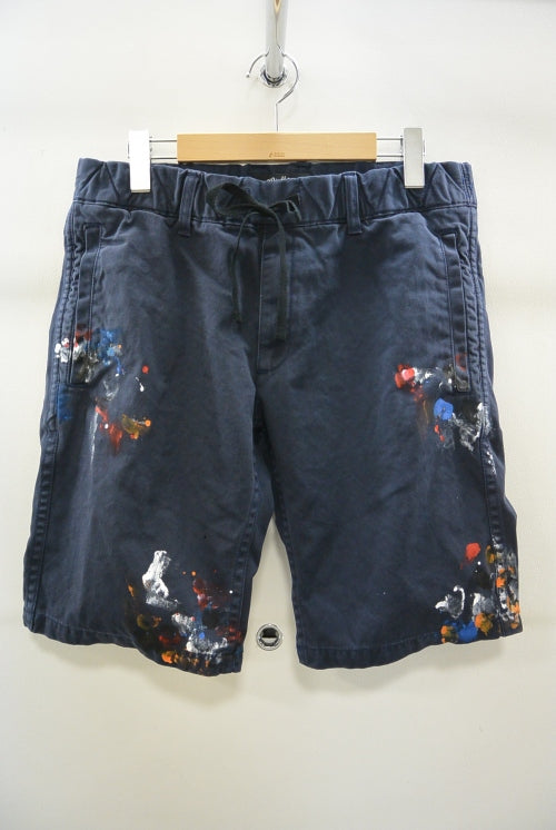 2016 S/S MARBLES Painting Chino Shorts NAVY