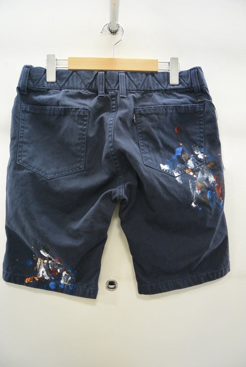 2016 S/S MARBLES Painting Chino Shorts NAVY