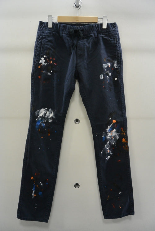2016 S/S MARBLES Painting Chino Pants NAVY
