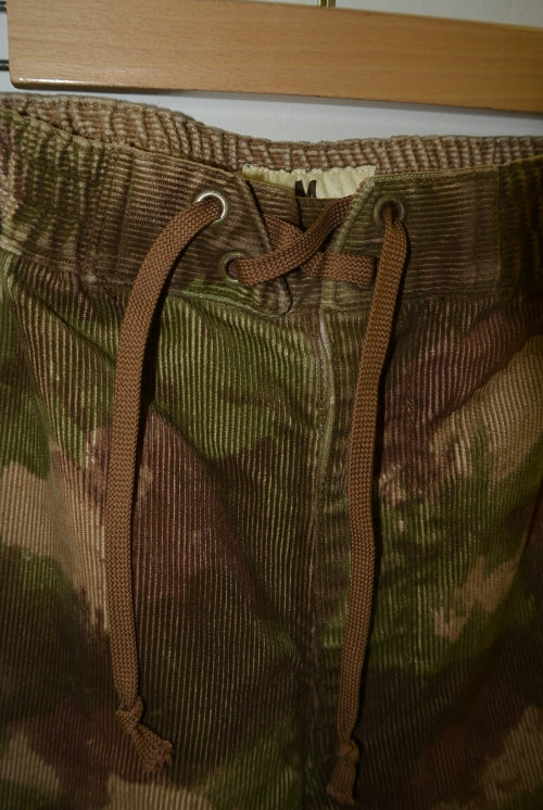 2016 S/S M hand paint camo easy shorts khaki