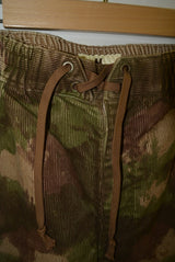 2016 S/S M hand paint camo easy shorts khaki