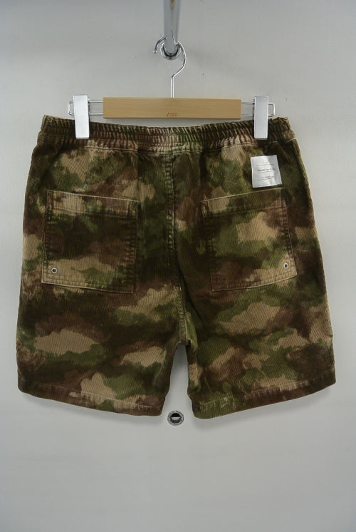 2016 S/S M hand paint camo easy shorts khaki