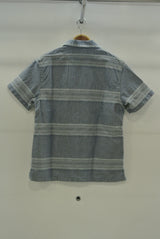  2014 S/S M original star jacquard chambray shirts indigo