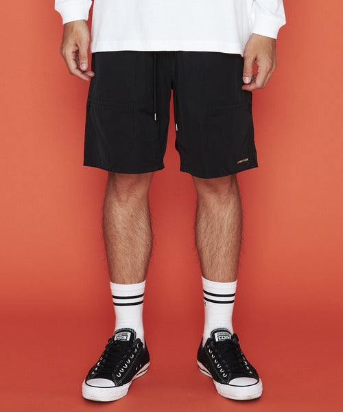 2020 S/S NUMBER (N)INE COTTON-POLYESTER DRAWSTRING SHORTS