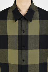 2020 S/S LAD MUSICIAN R/C BLOCK CHECK SHORT SLEEVE BIG SHIRT